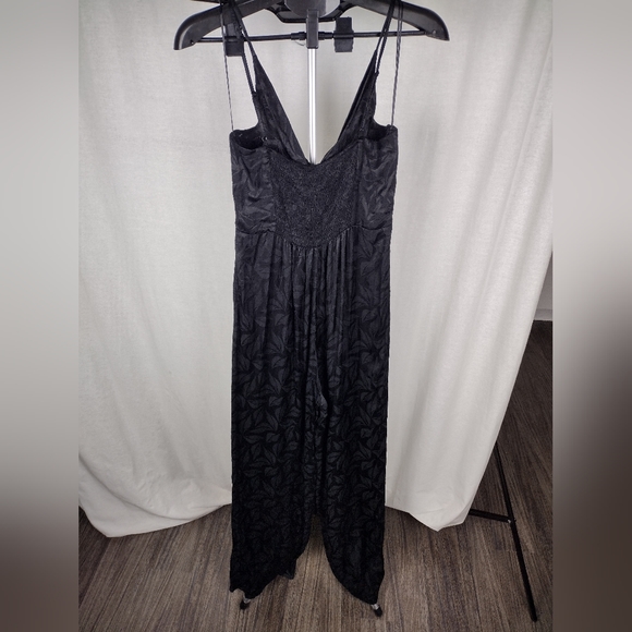 NSR Molli Jacquard Black Sleveless Jumpsuit Size XS NWT - Picture 7 of 17